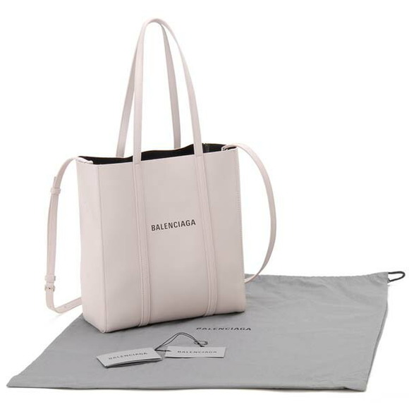 Balenciaga Everyday XS Leather Tote Bag Rose - Picture 4 of 5